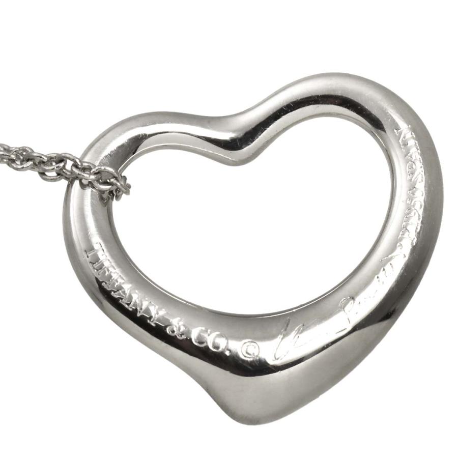 TIFFANY&Co.（ティファニー） オープンハート 幅15mm ネックレス 40.5
