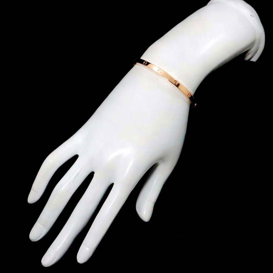 Cartier（カルティエ） ラブ ブレス スモール SM #17 K18 PG ピンク