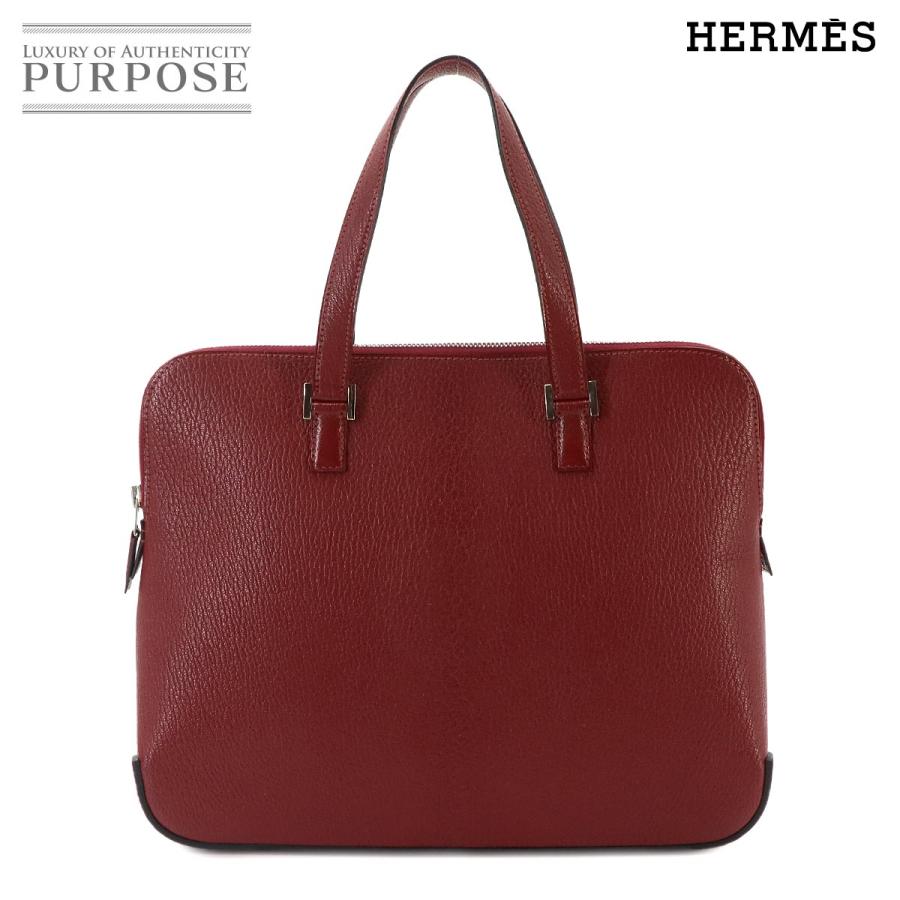 HERMES（エルメス） 新品同様 エスカパーダ ハンド バッグ シェーブル