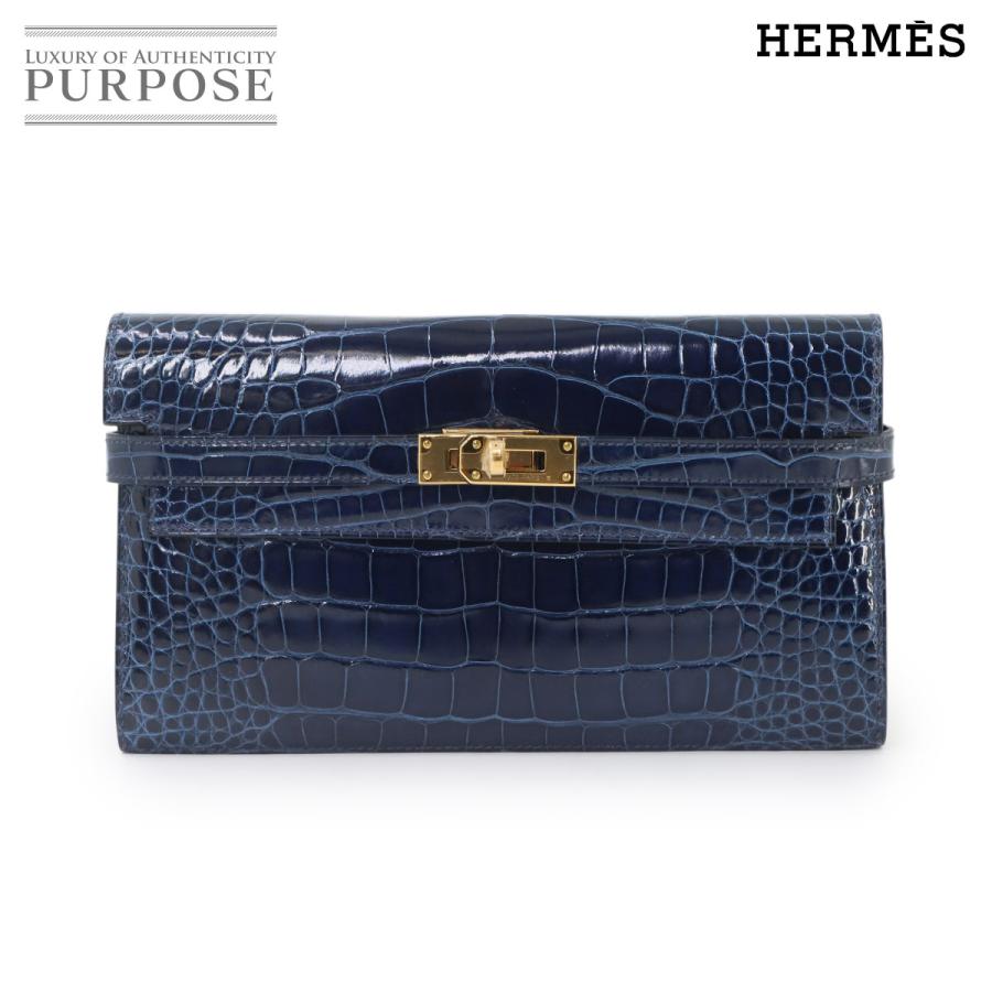 未使用展示品 エルメス　ケリーウォレットロング　クロコダイル　アリゲーター HERMES（エルメス） 未使用 展示品 クロコダイル アリゲーター ケリー