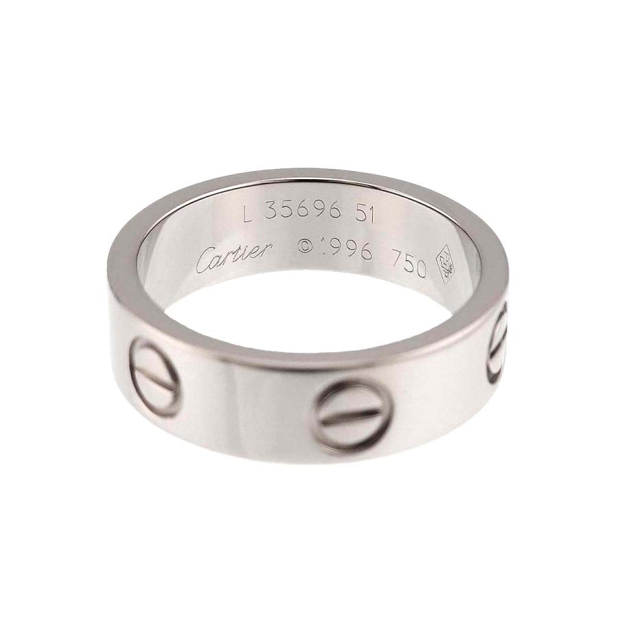 Cartier（カルティエ） ラブ #51 リング K18 WG ホワイトゴールド 750
