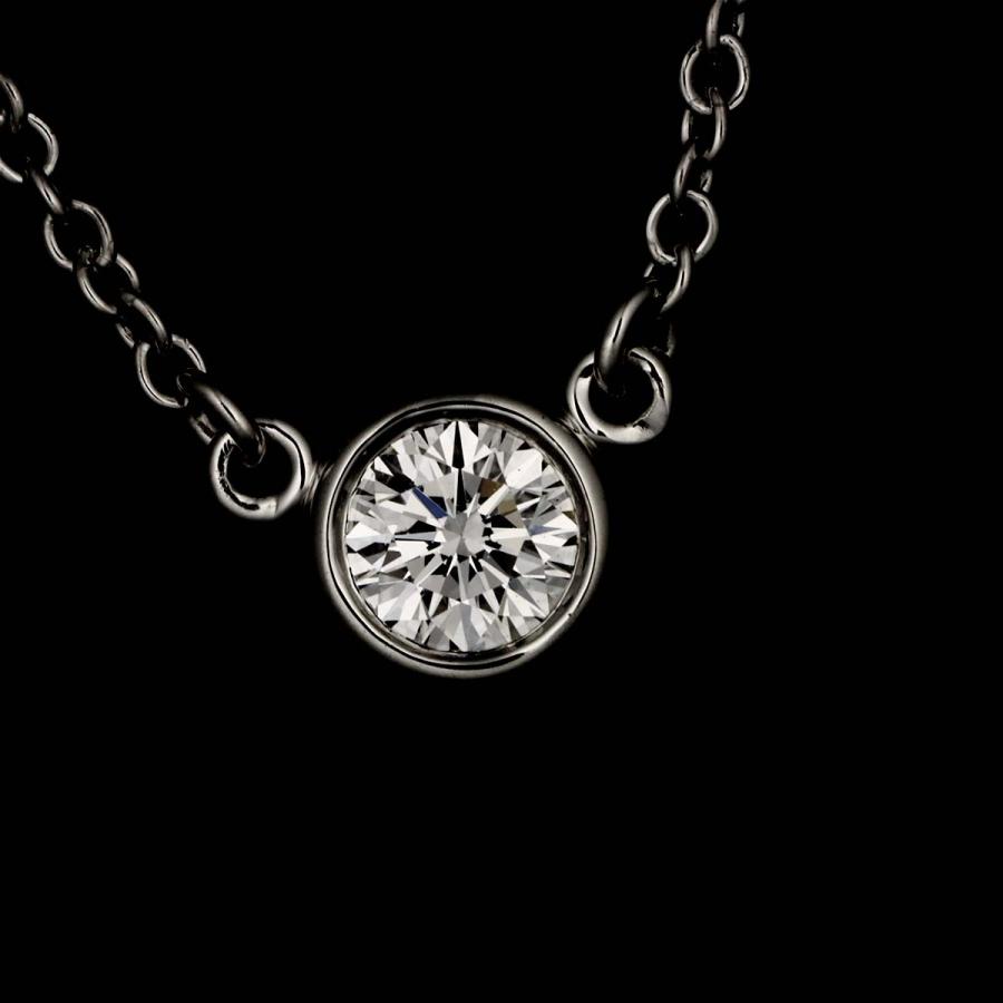 TIFFANY&Co.（ティファニー） バイザヤード ダイヤ 1P ネックレス 41cm