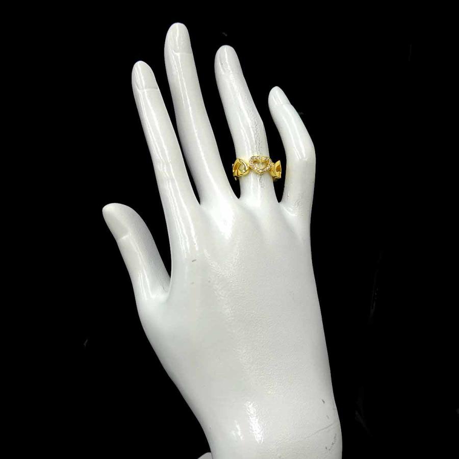 Cartier（カルティエ） Cartier Cハート #49 リング ダイヤ K18 YG