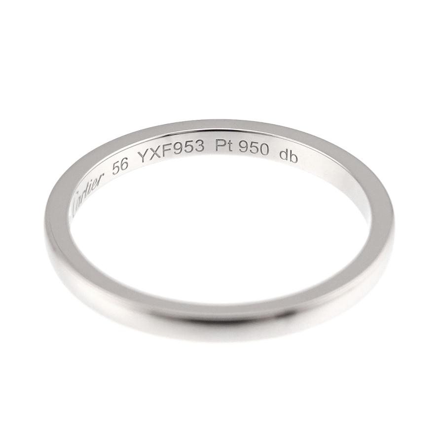 Cartier（カルティエ） バレリーナ #56 リング 幅2mm Pt プラチナ 指輪
