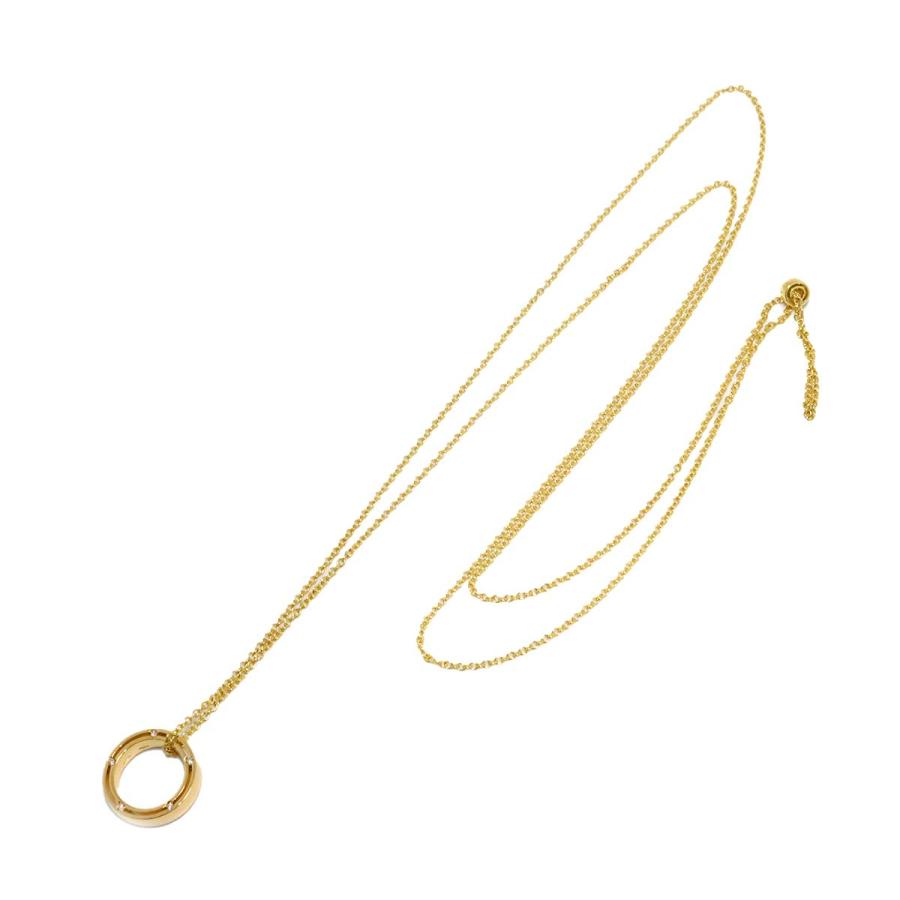 ダミアーニ DAMIANI ディサイド ダイヤ 10P ロング ネックレス 78cm K18 YG イエローゴールド 750 Diamond Necklace 90337331 | DAMIANI | 01