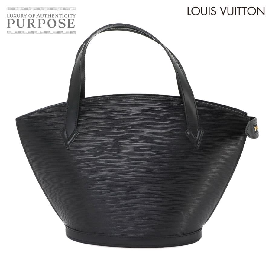 미사용 展示品 ルイ ヴィトン LOUIS VUITTON エピ サンジャック ハンド バッグ レザー ノワール M52272 Saint Jacques 90338993