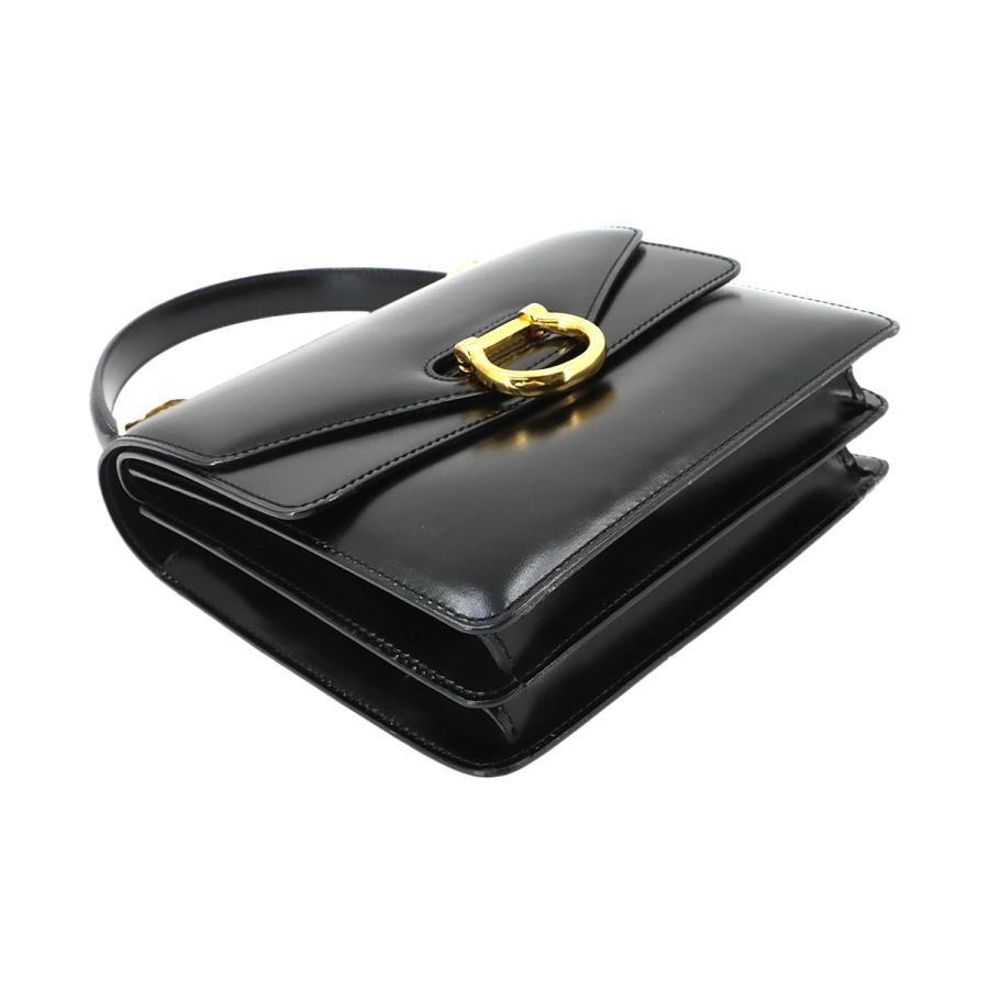 CELINE（セリーヌ） 美品 ダブルフラップ ハンド バッグ レザー