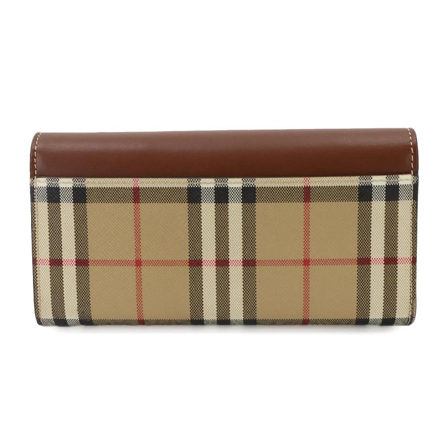 BURBERRY（バーバリー） 新品同様 ノバチェック 二つ折り 長財布 PVC