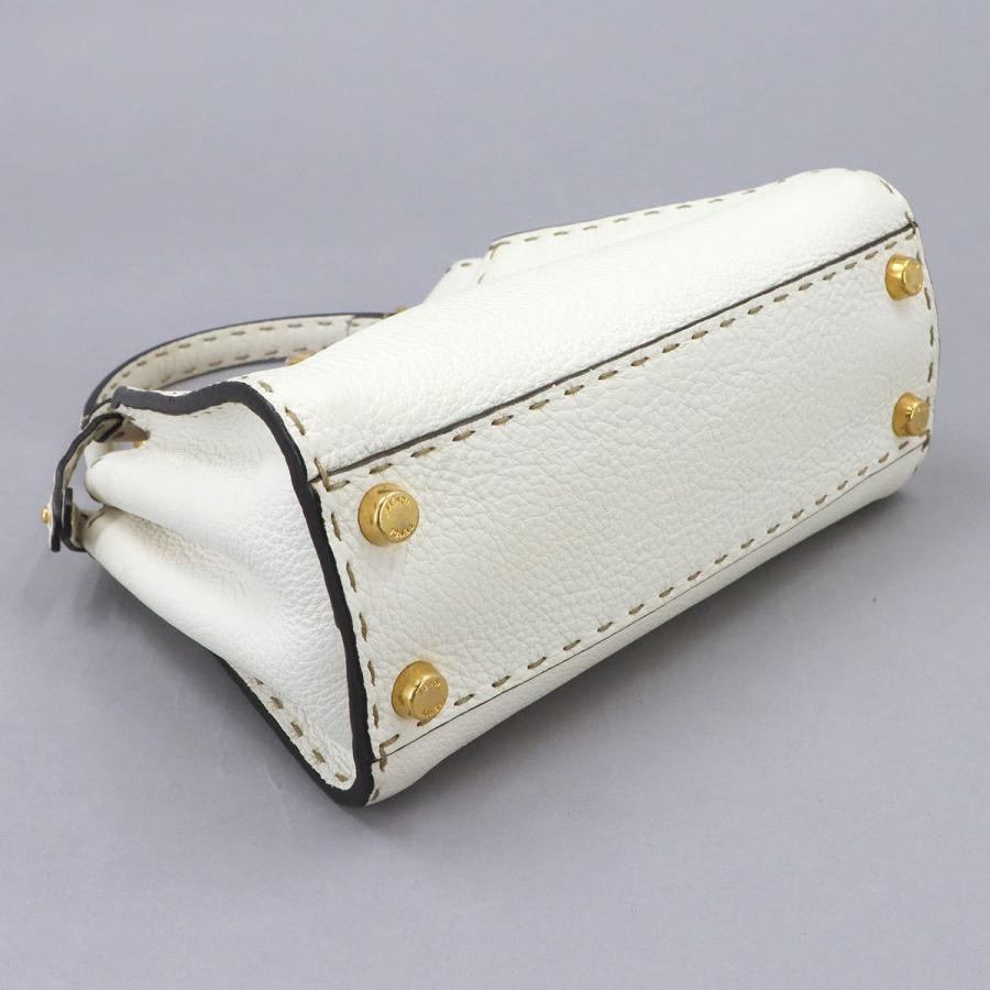 FENDI（フェンディ） 新品同様 セレリア ミニ ピーカブー 2way ハンド