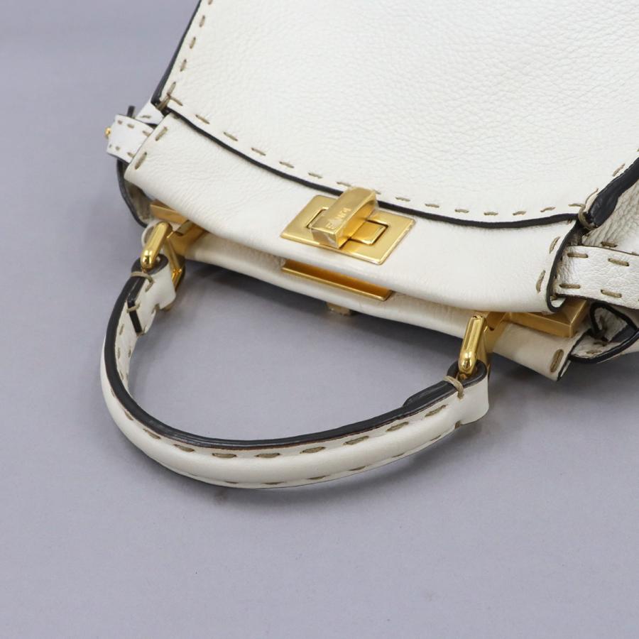 FENDI（フェンディ） 新品同様 セレリア ミニ ピーカブー 2way ハンド