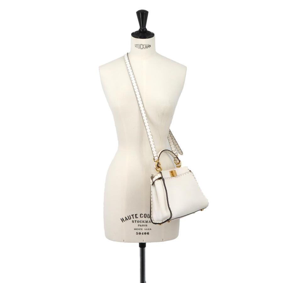 FENDI（フェンディ） 新品同様 セレリア ミニ ピーカブー 2way ハンド