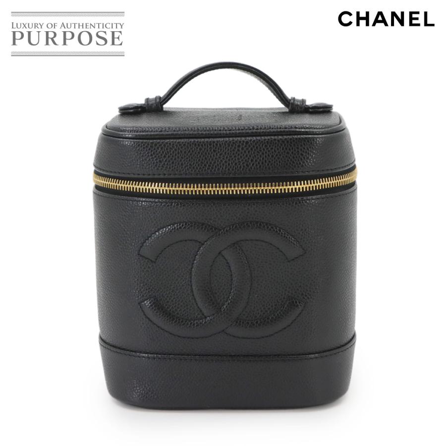 CHANEL（シャネル） バニティ ハンド バッグ キャビアスキン レザー