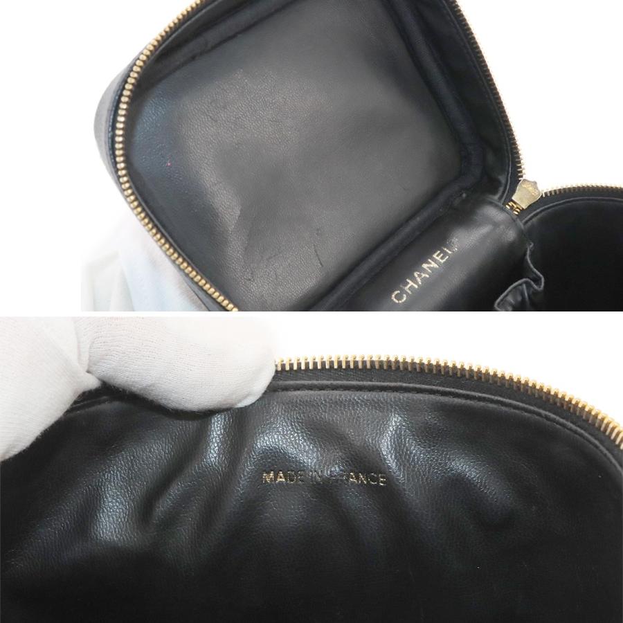 CHANEL（シャネル） バニティ ハンド バッグ キャビアスキン レザー