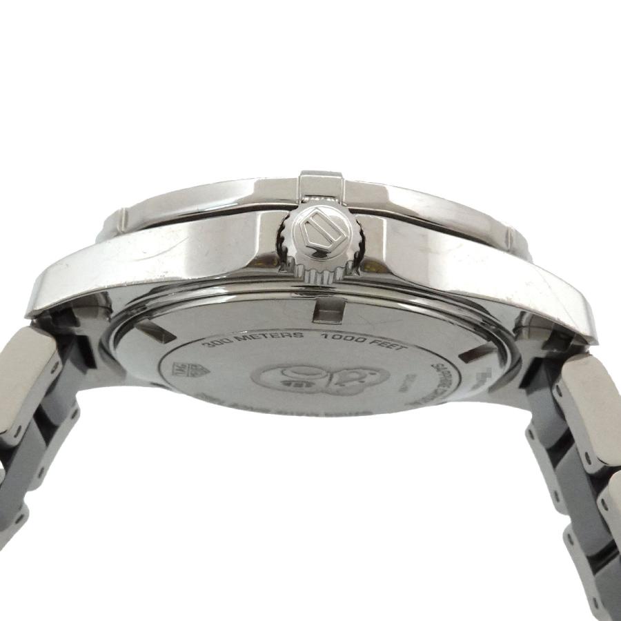 タグホイヤー TAG Heuer アクアレーサー WAY131G レディース 腕時計 ダイヤベゼル デイト ブラック クォーツ ウォッチ Aqua racer 90341925 | TAG HEUER | 04