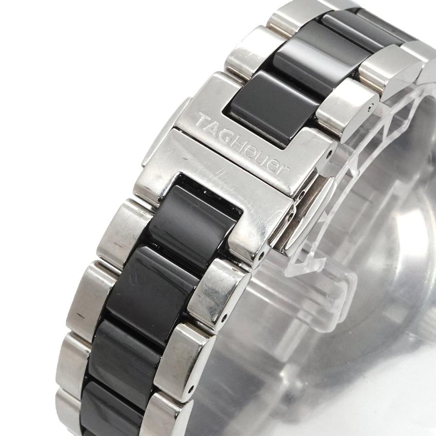 タグホイヤー TAG Heuer アクアレーサー WAY131G レディース 腕時計 ダイヤベゼル デイト ブラック クォーツ ウォッチ Aqua racer 90341925 | TAG HEUER | 05