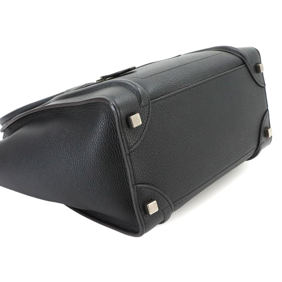 CELINE（セリーヌ） 美品 ラゲージ マイクロショッパー ハンド バッグ