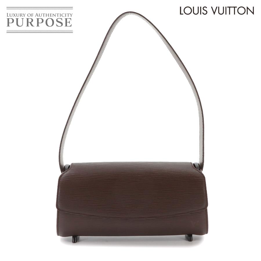 新品同様 ノクターン PM ルイ ヴィトン LOUIS VUITTON エピ ショルダー バッグ レザー モカ M5218D Epi ブラウン Nocturne PM 90345344