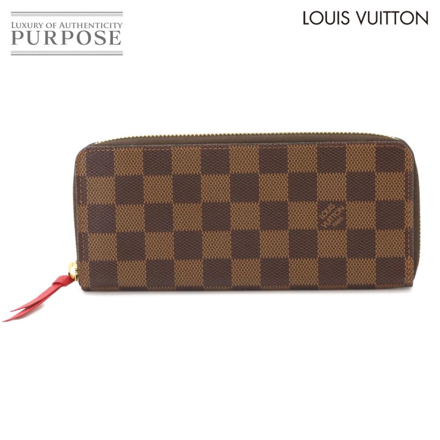 미사용 展示品 ルイ ヴィトン LOUIS VUITTON ダミエ ポルトフォイユ クレマンス ラウンドファスナー 長財布 スリーズ N60534 90347119