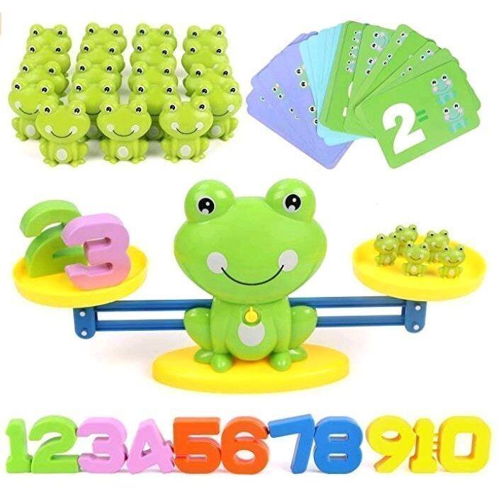 足し算 算数 数字の基礎を覚える バランスゲーム カエル 知育玩具 天秤 引き算 誕生日プレゼント おもちゃ幼児幼稚園教具子供 女の子男の子 モンテッソーリ 知育玩具 売り切り御免 Themtransit Com