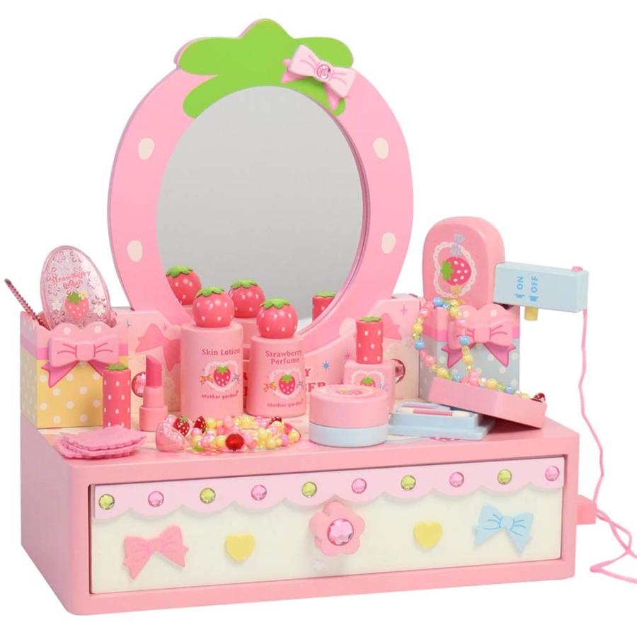 保障できる 野いちご おままごと ストロベリー パステル ドレッサー 女の子 木製 お化粧セット おもちゃ ピンク マザーガーデン Mother Garden 998 B00bjda2dm Purrbase 通販 Yahoo ショッピング 限定価格セール Www Maxipiso Com Ar