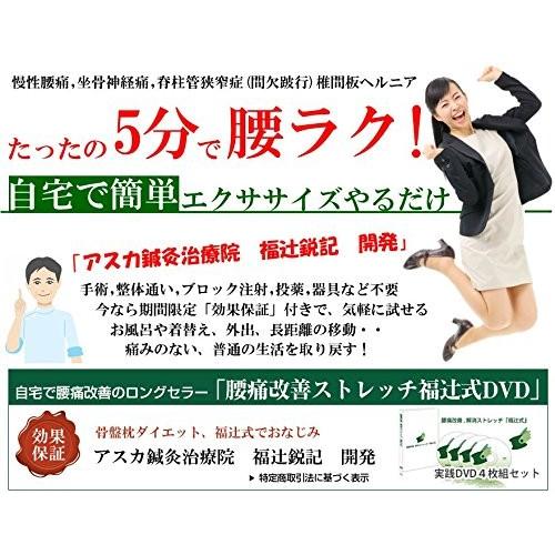 脊柱管狭窄症 坐骨神経痛 椎間板ヘルニア 分離症 すべり症 慢性腰痛の治し方 腰痛改善ストレッチ 福辻式dvd B00bxuics8 Purrbase 通販 Yahoo ショッピング