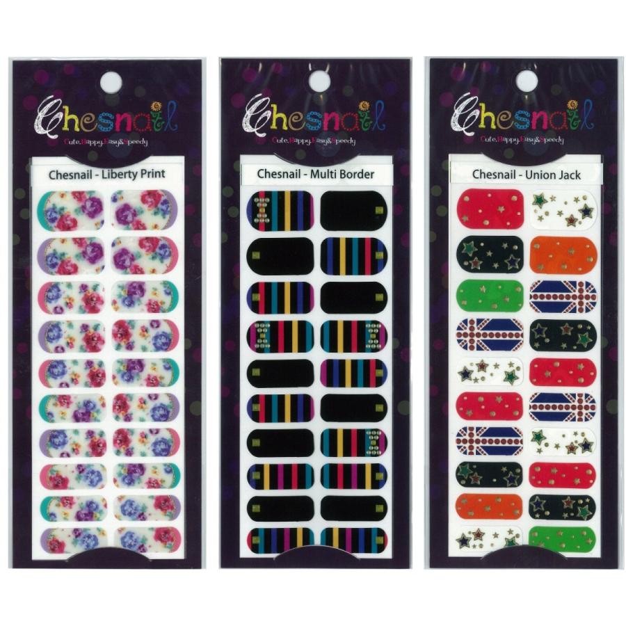 Chesnail チェスネイル ポップなお買得3枚セット Esnail Aiko デザイン ネイルシール B00clmb1c6 Purrbase 通販 Yahoo ショッピング