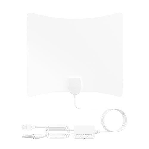 地上最強 Morza 室内アンテナ Hdtvアンテナ 1km受信範囲 信号ブースター付き Uhf Vhf対応 全種類テレビ対応 5ｍケーブル Kixf 4 B08j6kmwfv Purrbase 通販 Yahoo ショッピング