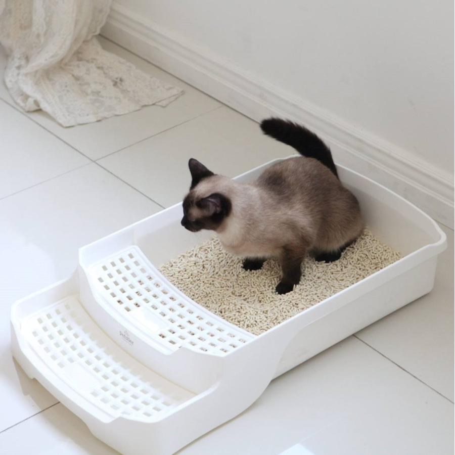 猫トイレ ラタンタイプ フルカバー 大型 掃除がしやすい ネコ トイレ おしゃれ スライド式 rattan Petstler ペスラー ねこ ペット 猫 のトイレ :pe-001:purrbowヤフー店 通販 