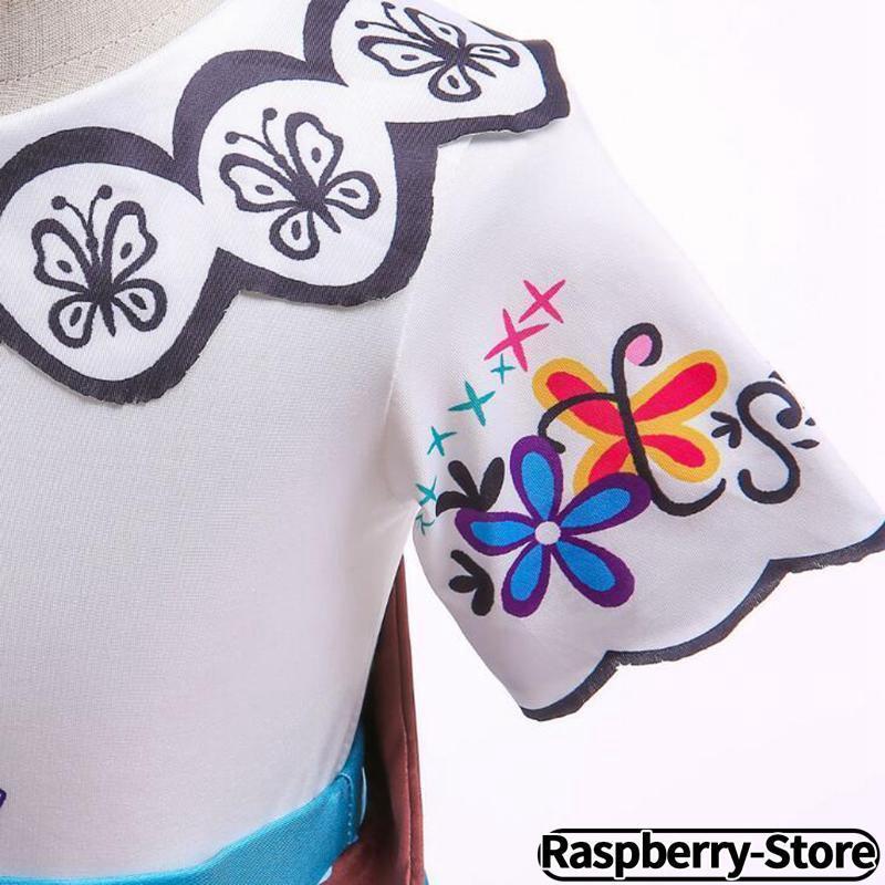 ちぎだいページ　ミラベルと魔法だらけの家　ドロレス　ワンピースドレス　衣装 風 ミラベル ワンピース イサベラ ルイーサ ドロレス コスプレ