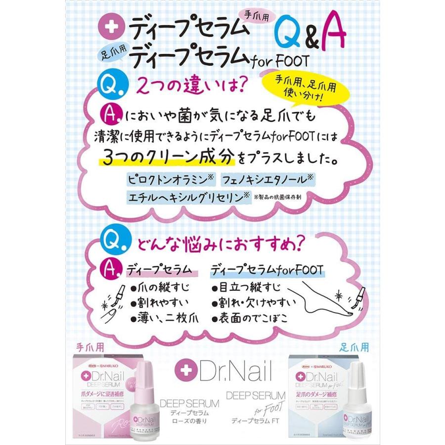 ディープセラムft 6 6ml ドクターネイル Dr Nail Deep Serum For Foot フット 足爪 足用 爪用 補修 美容液 爪用美容液 Deepserum Ft1 Push Shop 通販 Yahoo ショッピング