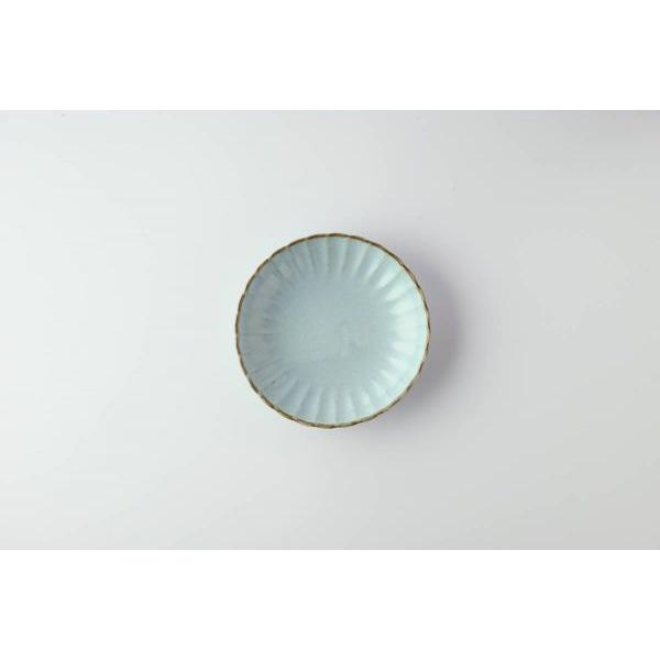 美濃焼 咲うらら 11.5cm小皿 水色 アウトレット訳あり品 日本製 訳あり