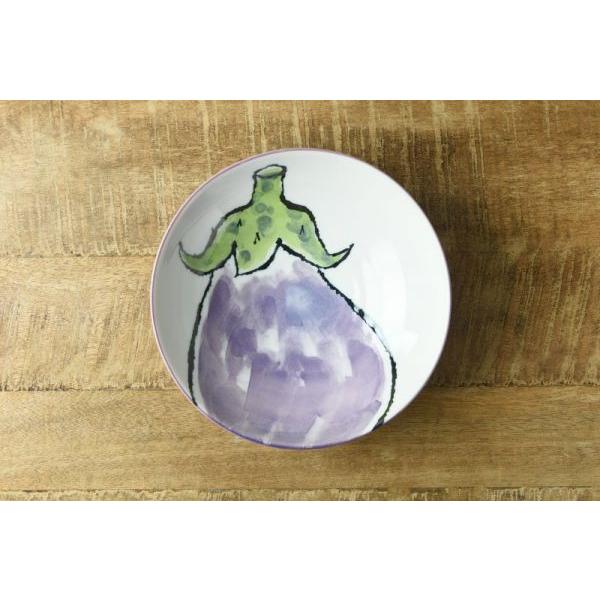 美濃焼 絵手紙 18 5cm浅鉢 なす 日本製 カフェ食器のプチスーベニア 通販 Yahoo ショッピング