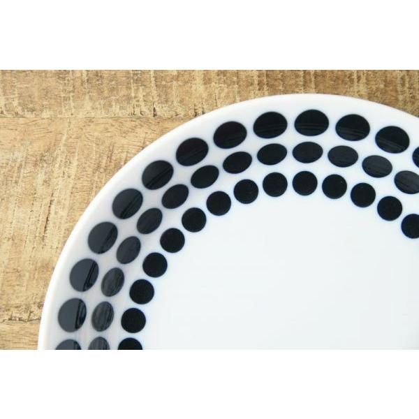 美濃焼 藍ブルー 22cmカレー&パスタ皿 ラウンド　　日本製 |  | 03