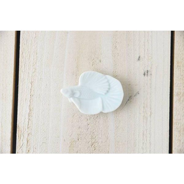 美濃焼 深山(miyama.) waterlineウォーターライン ベタ 箸置き 青磁　　日本製 |  | 02