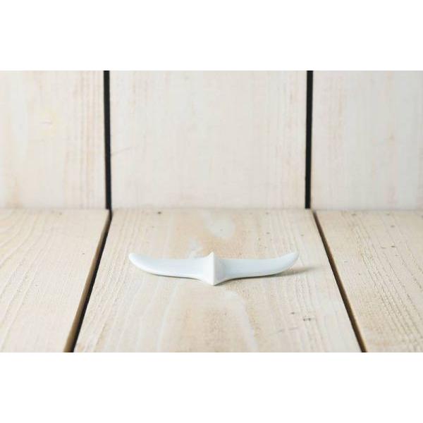 美濃焼 深山(miyama.) waterline Whale's tail くじら カトラリーレスト　　日本製 |  | 01