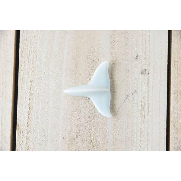 美濃焼 深山(miyama.) waterlineウォーターライン Whale's tail 箸置き 青　　日本製 |  | 02