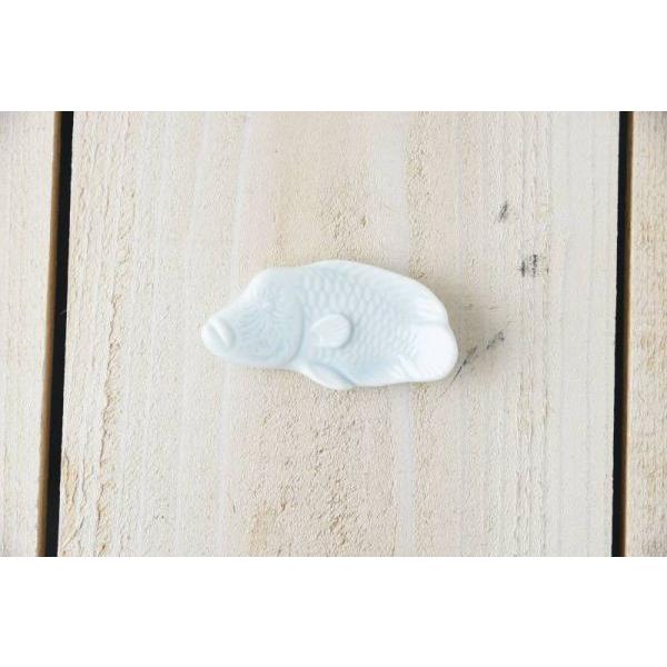 美濃焼 深山(miyama.) waterlineウォーターライン ナポレオンフィッシュ 箸置き 青磁　　日本製 |  | 02