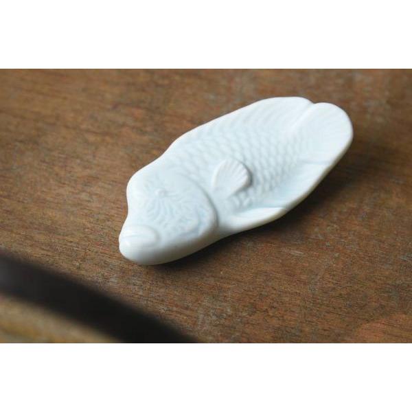 美濃焼 深山(miyama.) waterlineウォーターライン ナポレオンフィッシュ 箸置き 青磁　　日本製 |  | 03