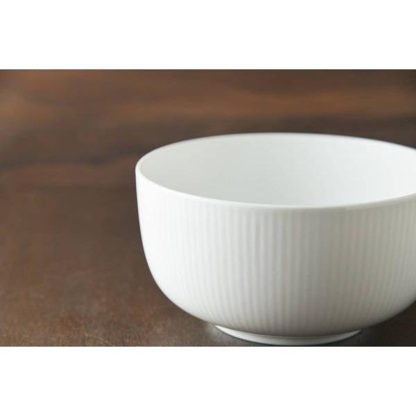 美濃焼 深山(miyama.) raccaラッカ 15.5cmボウル(丼ぶり)  ホワイト(白磁)　　日本製 |  | 02