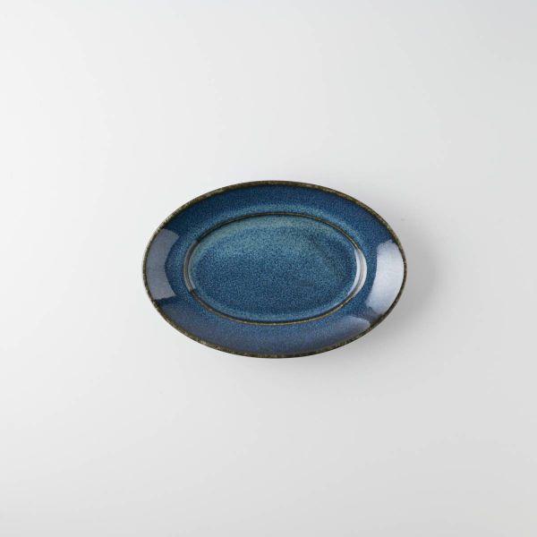 美濃焼 深山(miyama.) cadreカードル プラター17cm 海鼠釉 日本製