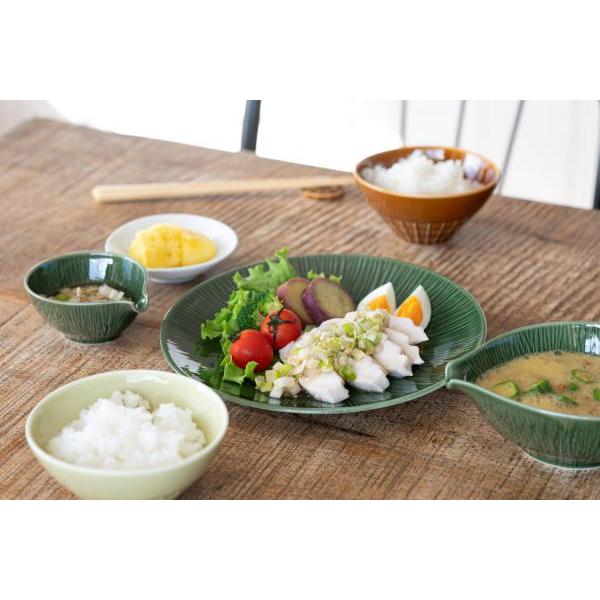 美濃焼 深山(miyama.) creaseクリース 25cm楕円カレー皿 白磁 日本製