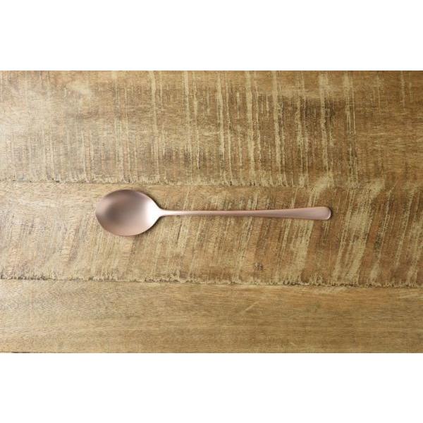 燕三条 レトロエレガンテ ピンクゴールド ロングスプーン　　日本製 |  | 02