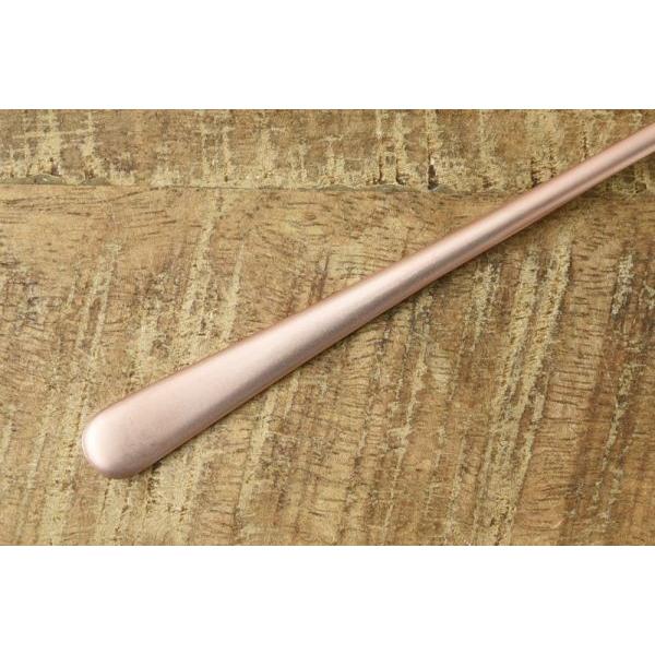 燕三条 レトロエレガンテ ピンクゴールド ロングスプーン　　日本製 |  | 04