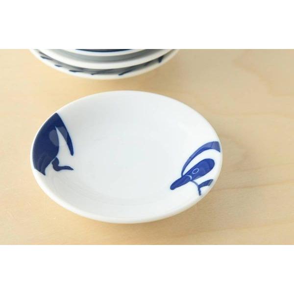美濃焼 ちょこっと水族館 豆皿 ぺんぎん 日本製 : カフェ食器のプチ