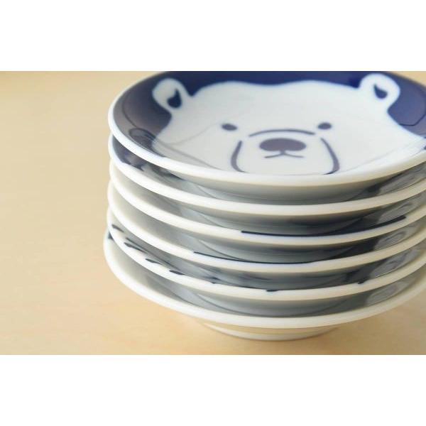 美濃焼 ちょこっと水族館 豆皿 ぺんぎん 日本製 : カフェ食器のプチ