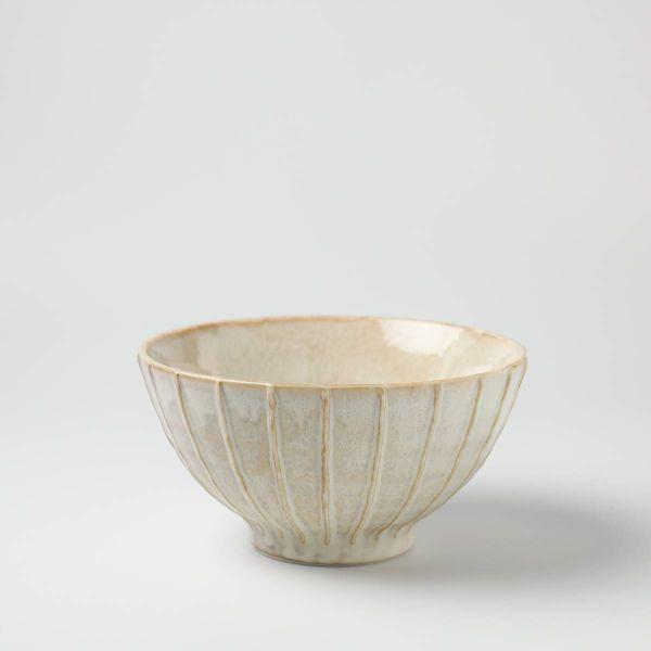 美濃焼 こっくり縞イッチン 16cm丼　　アウトレット訳あり品 日本製 訳あり品 |  | 01