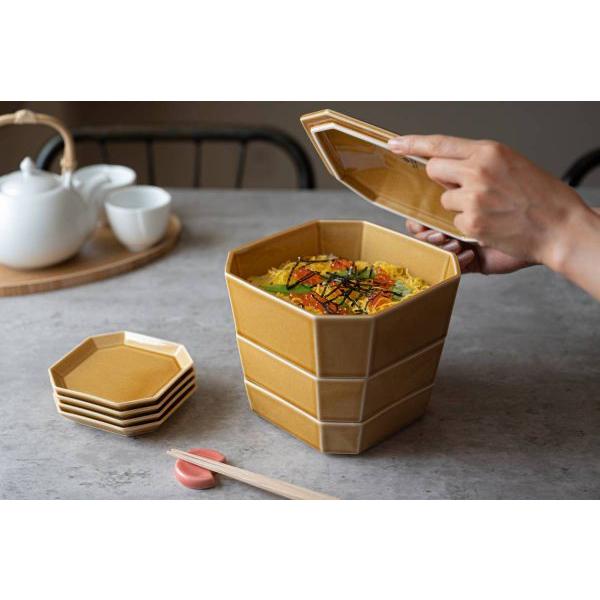 美濃焼 小田陶器 隅切重箱(sumikiri jyubako) 重箱4点セット 美濃焼 小田陶器 隅切重箱(sumikiri jyubako) 重箱4点セット