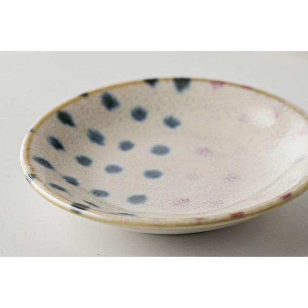 美濃焼 ブラッシュカラー small plate 手ぬぐい豆絞 9 cm　　日本製 |  | 03