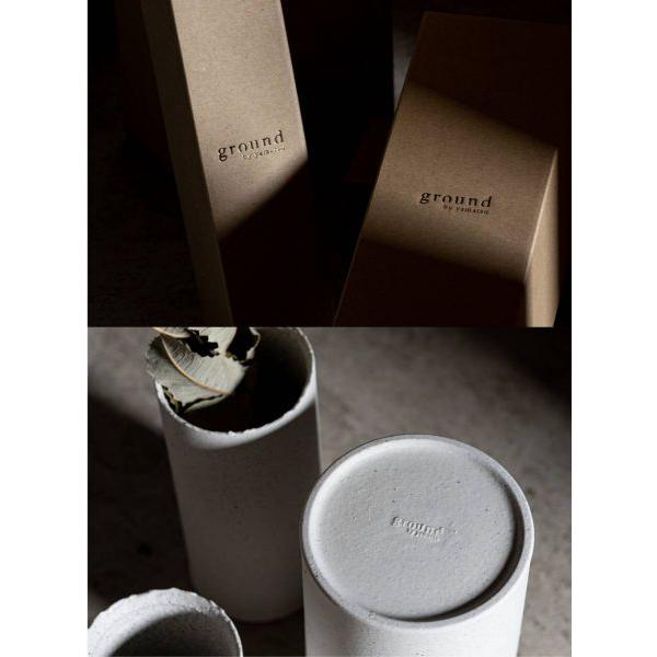 美濃焼 晋山窯ヤマツ ground vase M 180 Crunch フラワースタンド　　日本製｜puticafe｜07