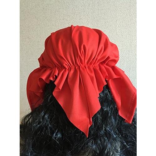 海賊 顔面セット! 【 レゲエ かつら 】【 パイレーツ バンダナ 眼帯